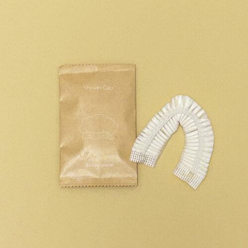 econawa-シャワーキャップ サトウキビ由来のバイオマス素材